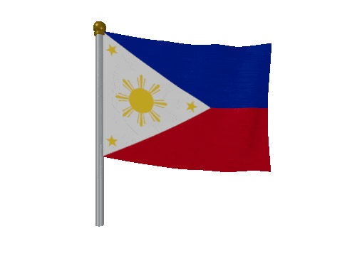 Philippines Breeze Pole animated flag GIF