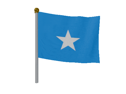 Somalia Breeze Pole animated flag GIF