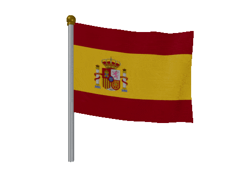 Spain Breeze Pole animated flag GIF