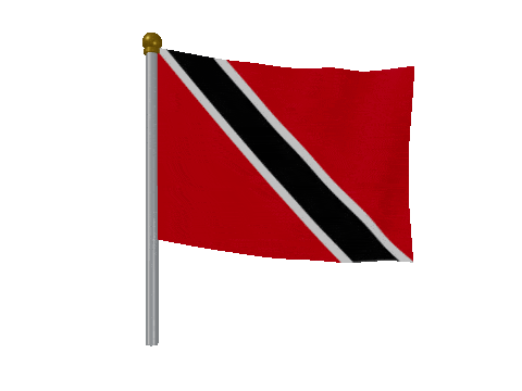 Trinidad And Tobago Breeze Pole animated flag GIF