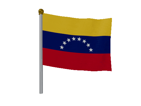 Venezuela Breeze Pole animated flag GIF