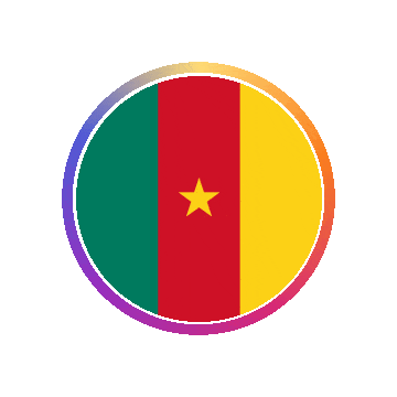 Cameroon Gradient Ring animated flag GIF