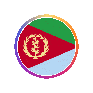 Eritrea Gradient Ring animated flag GIF