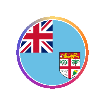 Fiji Gradient Ring animated flag GIF