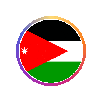 Jordan Gradient Ring animated flag GIF
