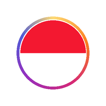 Monaco Gradient Ring animated flag GIF
