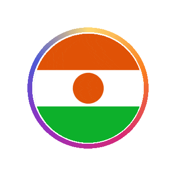 Niger Gradient Ring animated flag GIF