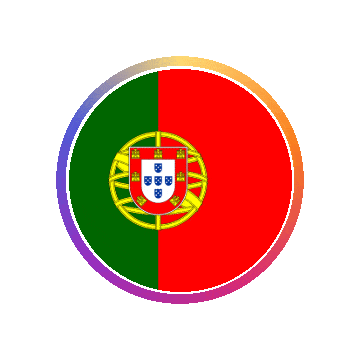 Portugal Gradient Ring animated flag GIF