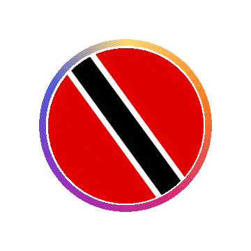 Trinidad And Tobago Gradient Ring animated flag GIF