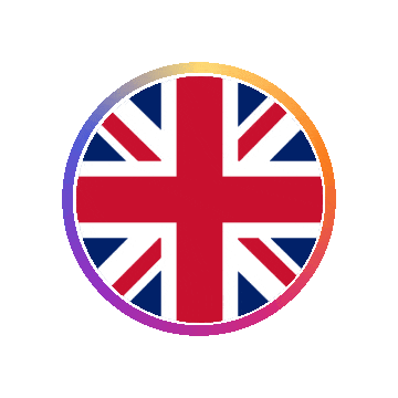 United Kingdom Gradient Ring animated flag GIF