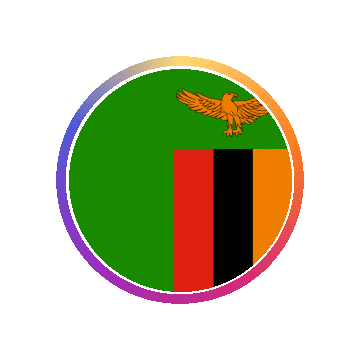 Zambia Gradient Ring animated flag GIF