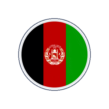 Afghanistan Circle Orbit animated flag GIF