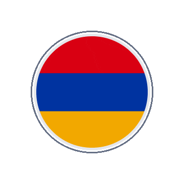 Armenia Circle Orbit animated flag GIF
