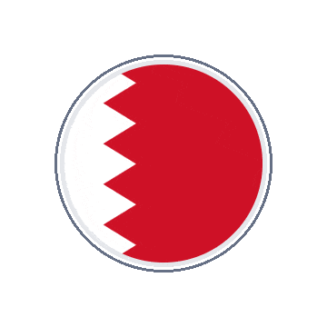 Bahrain Circle Orbit animated flag GIF