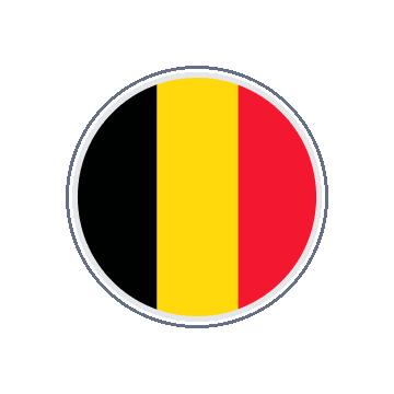 Belgium Circle Orbit animated flag GIF