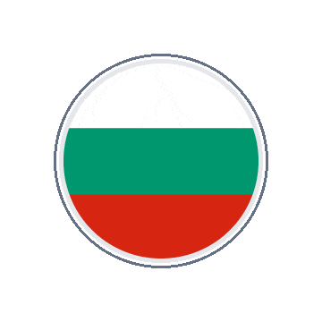 Bulgaria Circle Orbit animated flag GIF