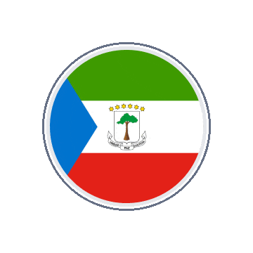 Equatorial Guinea Circle Orbit animated flag GIF
