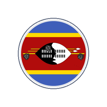 Eswatini Circle Orbit animated flag GIF