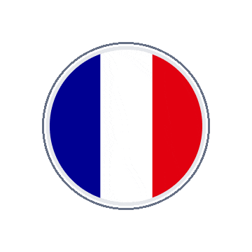 France Circle Orbit animated flag GIF