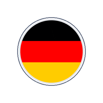 Germany Circle Orbit animated flag GIF