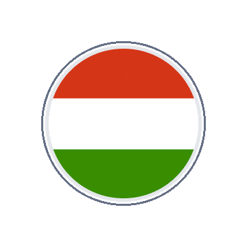 Hungary Circle Orbit animated flag GIF