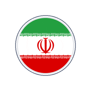Iran Circle Orbit animated flag GIF