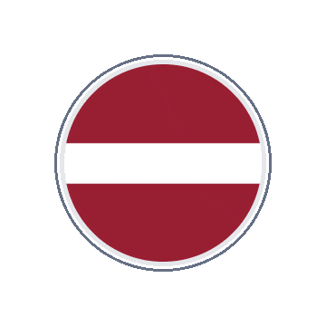 Latvia Circle Orbit animated flag GIF