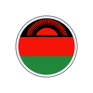 Malawi Circle Orbit animated flag GIF