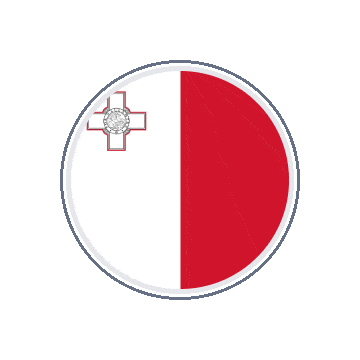 Malta Circle Orbit animated flag GIF