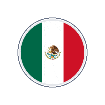 Mexico Circle Orbit animated flag GIF