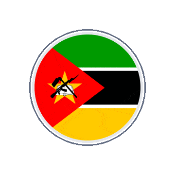 Mozambique Circle Orbit animated flag GIF