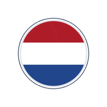 Netherlands Circle Orbit animated flag GIF