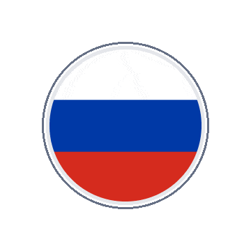 Russia Circle Orbit animated flag GIF