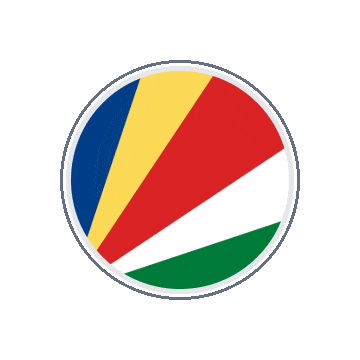 Seychelles Circle Orbit animated flag GIF