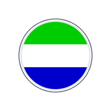 Sierra Leone Circle Orbit animated flag GIF