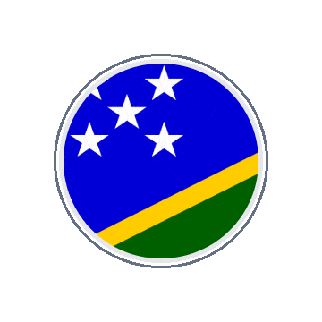 Solomon Islands Circle Orbit animated flag GIF