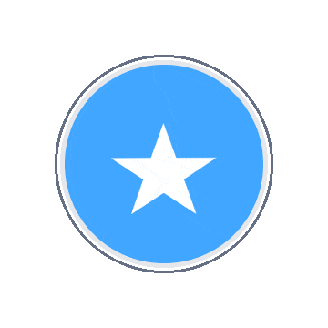 Somalia Circle Orbit animated flag GIF
