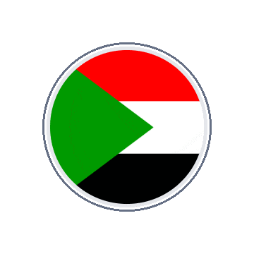 Sudan Circle Orbit animated flag GIF