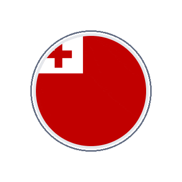 Tonga Circle Orbit animated flag GIF