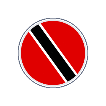 Trinidad And Tobago Circle Orbit animated flag GIF