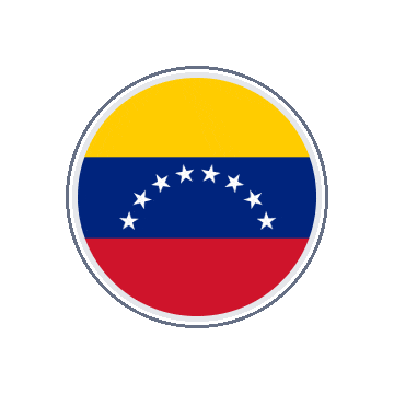 Venezuela Circle Orbit animated flag GIF