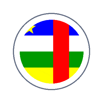 Central African Republic Circle Ripple