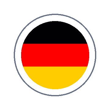 Germany Circle Ripple animated flag GIF