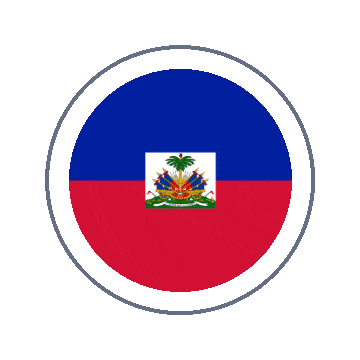 Haiti Circle Ripple animated flag GIF