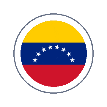 Venezuela Circle Ripple animated flag GIF