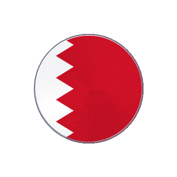 Bahrain Vinyl Spin animated flag GIF