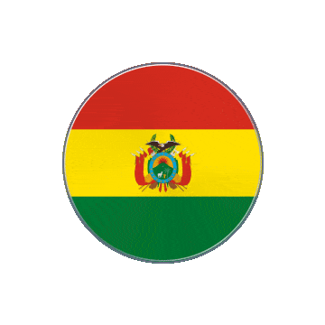 Bolivia Vinyl Spin animated flag GIF