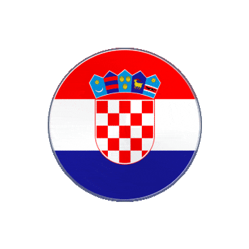 Croatia Vinyl Spin animated flag GIF