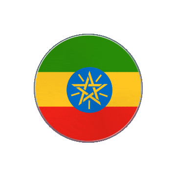 Ethiopia Vinyl Spin animated flag GIF