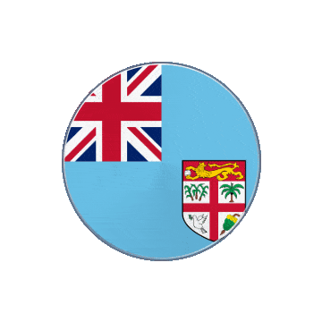 Fiji Vinyl Spin animated flag GIF